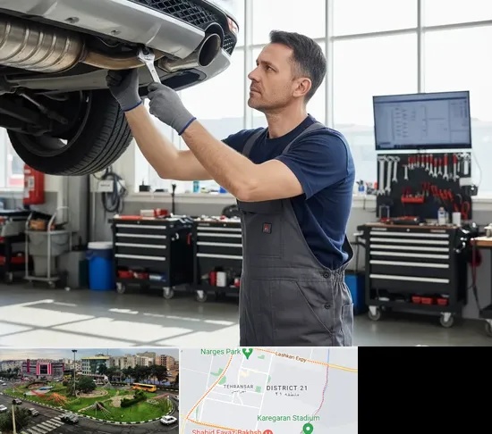 تعمیر و تعویض کاتالیزور خودرو در تهرانسر
