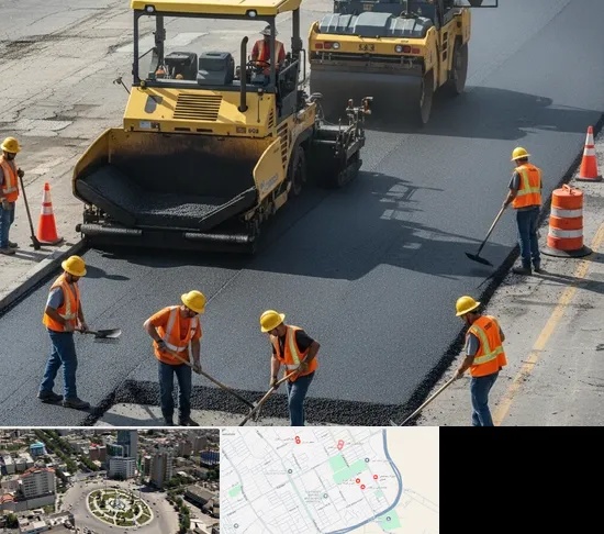 آسفالت کاری در زرافشان اسلامشهر