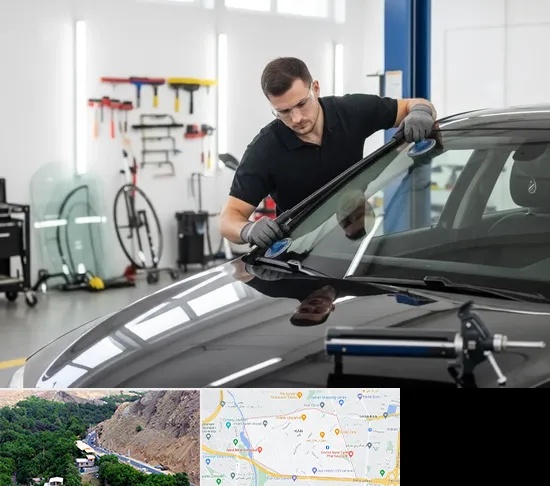 تعویض شیشه خودرو در کن