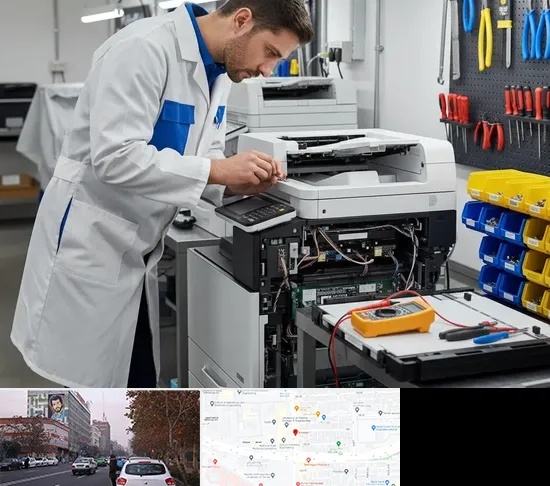 تعمیر پرینتر ریکو RICOH در کارگر شمالی