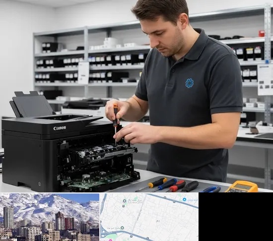 تعمیر پرینتر کانن CANON در ازگل