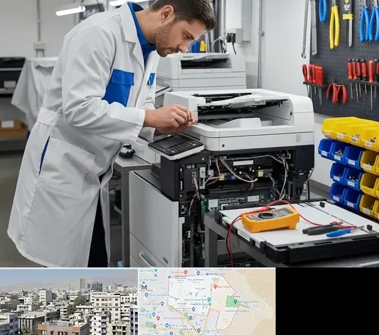 تعمیر پرینتر ریکو RICOH در منطقه 14 تهران