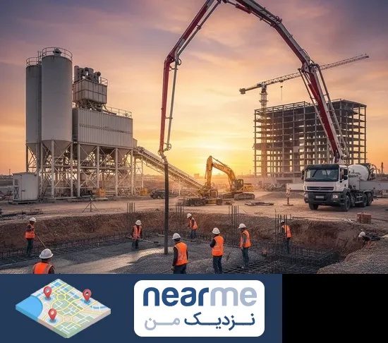 بتن آماده در نزدیک من