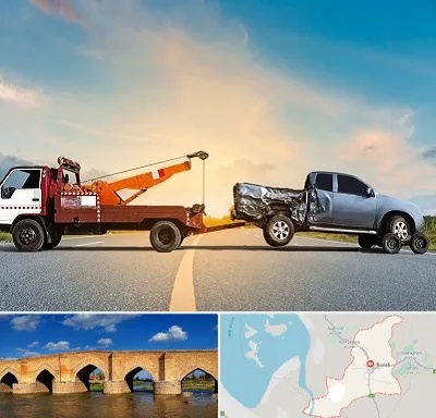 یدک کش شبانه روزی در بناب