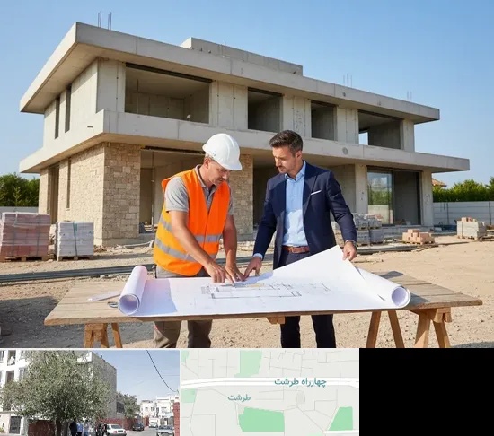 طراحی و ساخت ویلا در طرشت