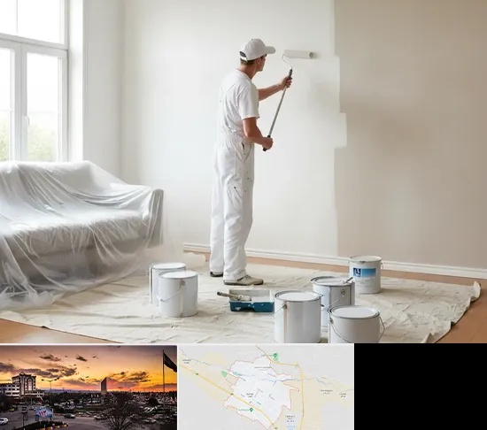 نقاشی ساختمان در قوچان