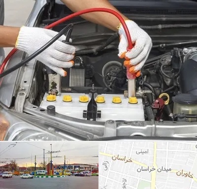 تعمیر برق خودرو در میدان خراسان