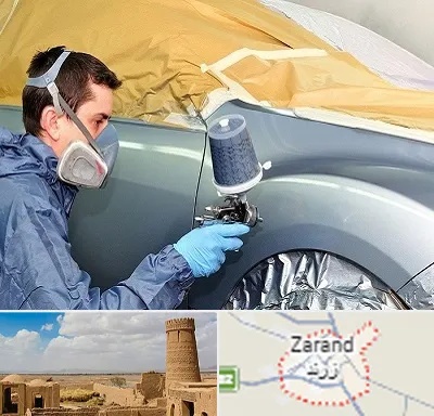 نقاشی خودرو در زرند