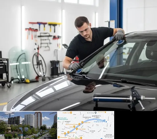 تعویض شیشه خودرو در اندرزگو