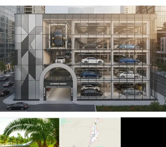 اجرا پارکینگ طبقاتی مکانیزه در کهنوج