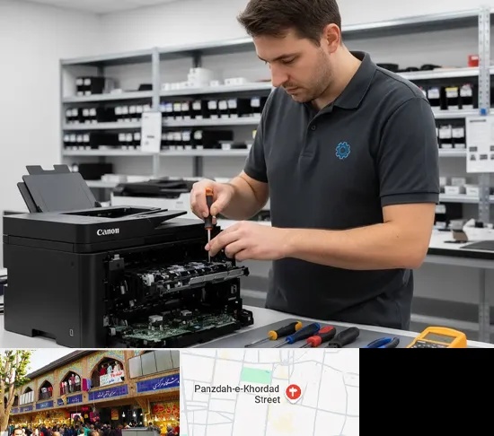 تعمیر پرینتر کانن CANON در 15 خرداد
