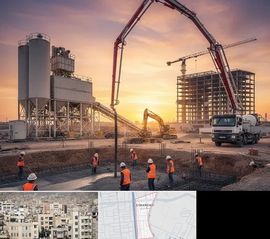 بتن آماده در اسکندری
