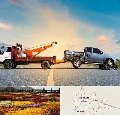 یدک کش شبانه روزی در محلات