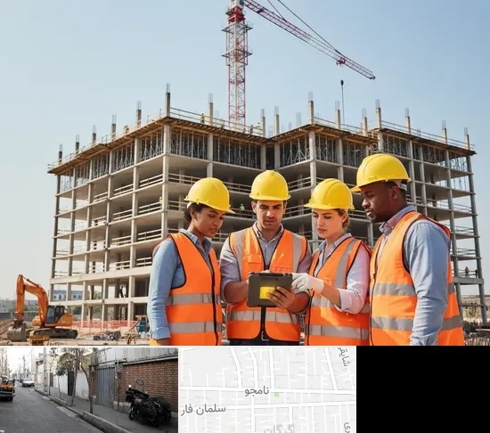 پیمانکار ساختمان در خیابان نامجو