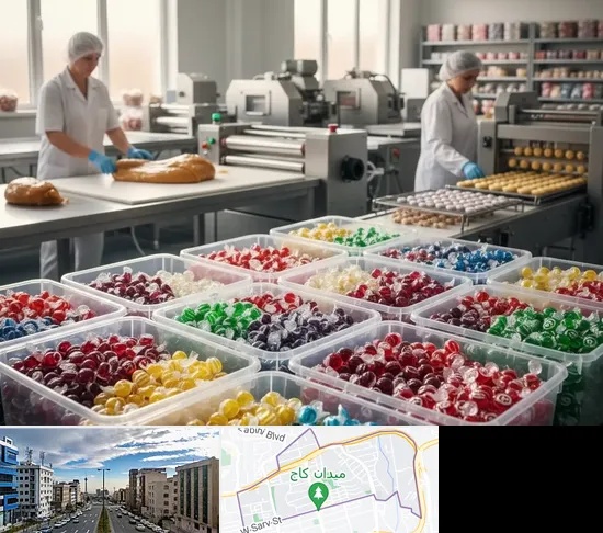 آبنبات پزی در سعادت آباد