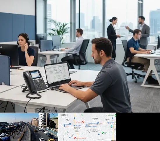 راه اندازی مرکز تلفن Voip در پیروزی