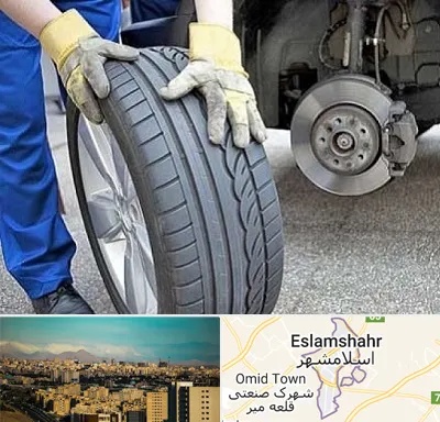 پنچرگیری در اسلامشهر
