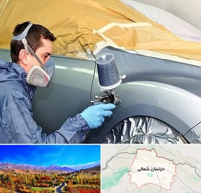 نقاشی خودرو در خراسان شمالی