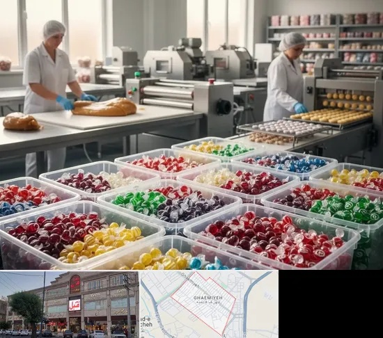آبنبات پزی در قائمیه اسلامشهر
