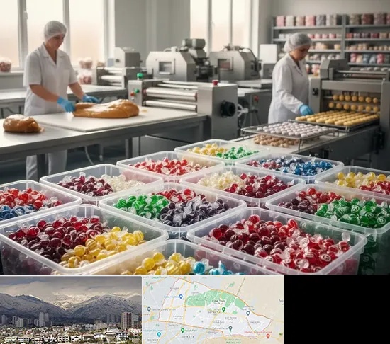 آبنبات پزی در منطقه 4 تهران