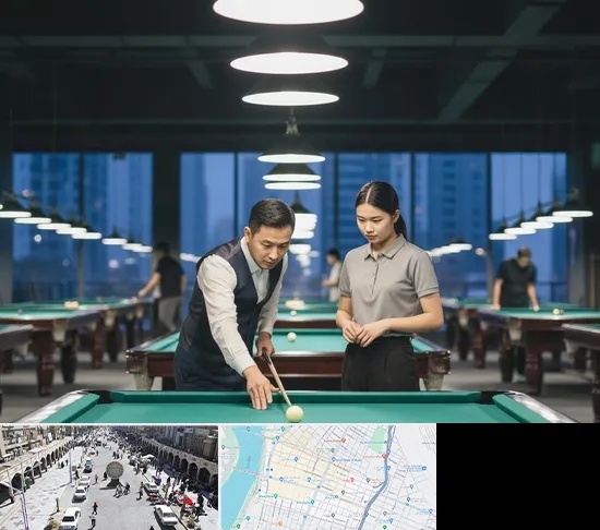 مربی بیلیارد در نادری اهواز