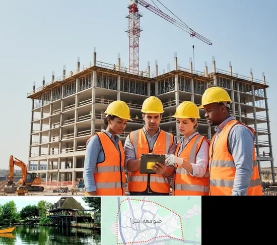 پیمانکار ساختمان در صومعه سرا