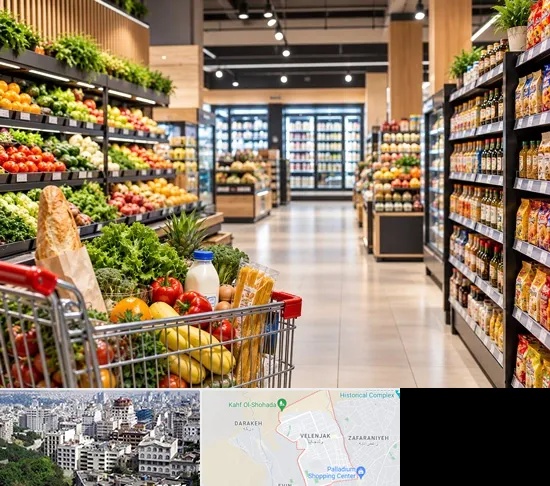 سوپرمارکت و هایپرمارکت در ولنجک