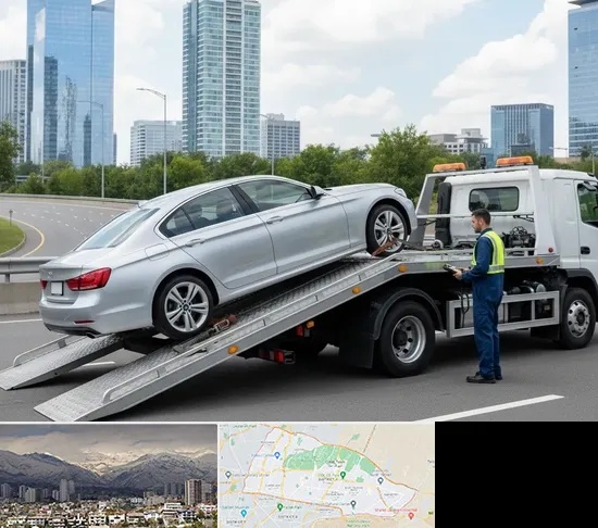 خودروبر در منطقه 4 تهران