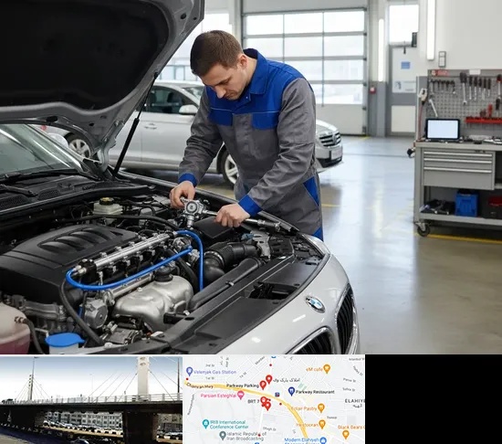 تعمیرگاه CNG در پارک وی
