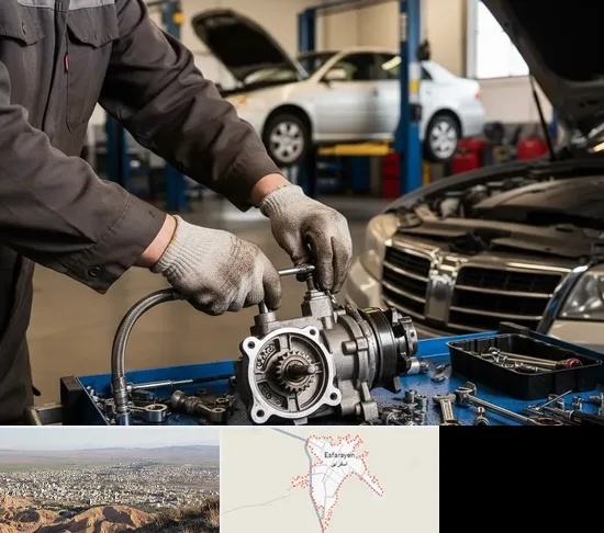 تعمیر جعبه فرمان در اسفراین