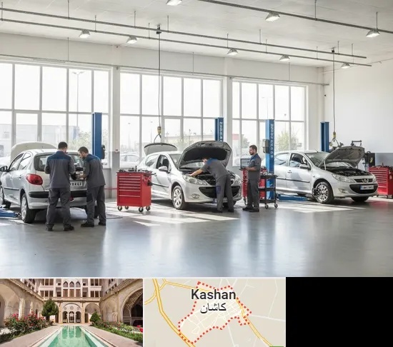 تعمیرگاه پژو در کاشان