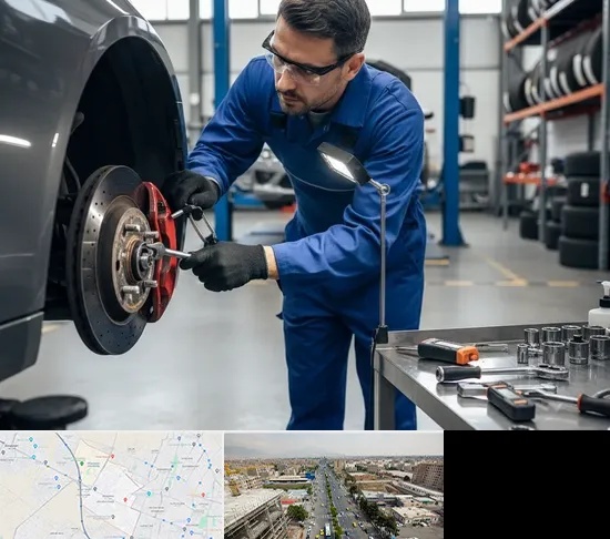 تعمیر ترمز خودرو در حصارک کرج