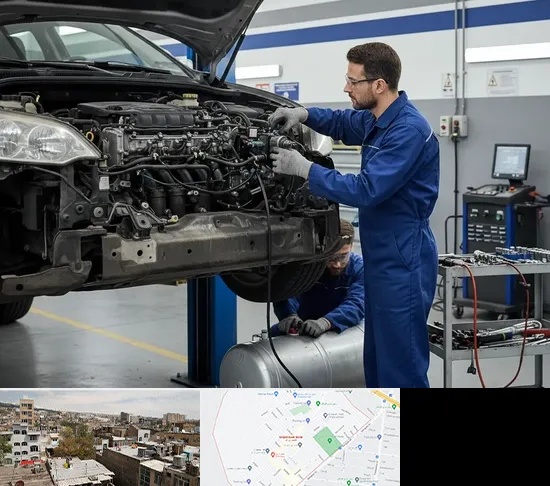 گازسوز کردن خودرو در شمیران نو