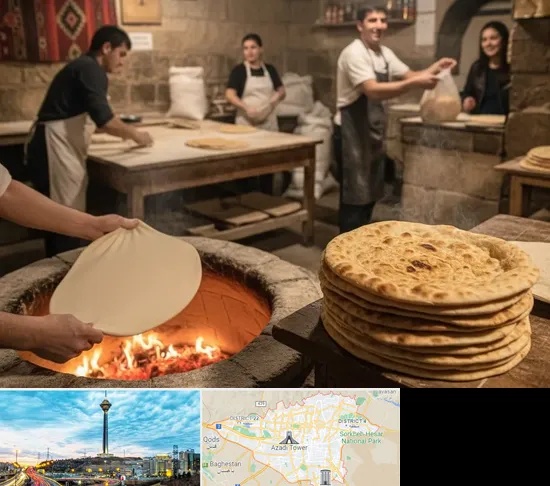 نانوایی لواش در تهران