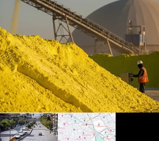 فروش گوگرد معدنی در خیابان زند شیراز