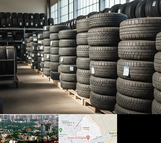 فروش لاستیک دست دوم در عظیمیه کرج