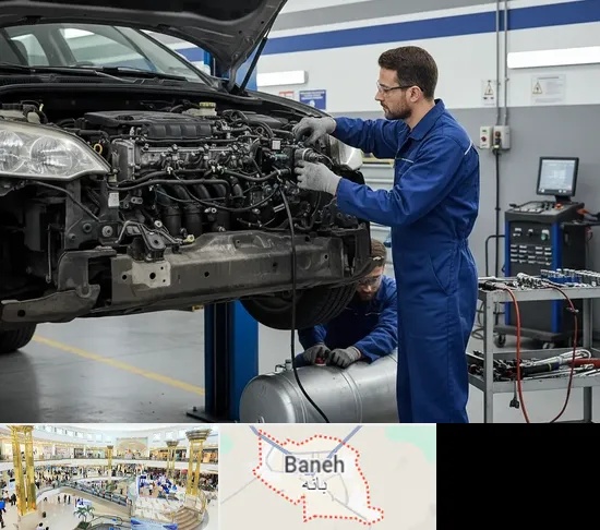 گازسوز کردن خودرو در بانه