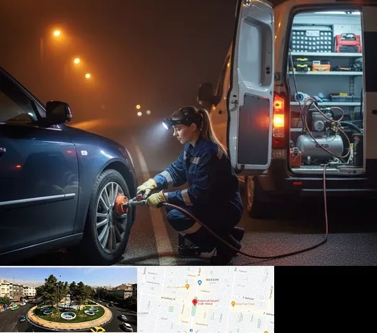 آپاراتی سیار در هفت حوض
