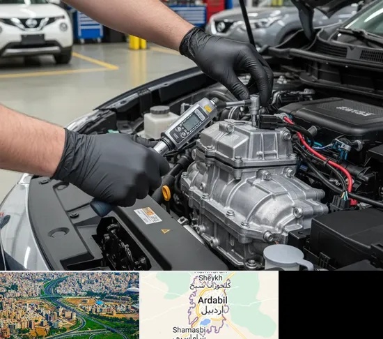 تعمیرگاه نیسان در اردبیل