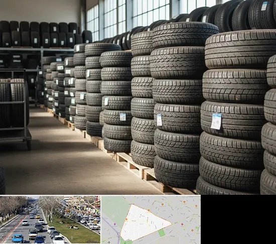فروش لاستیک دست دوم در احمدآباد مشهد