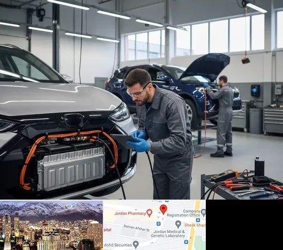 تعمیرگاه خودرو برقی در جردن