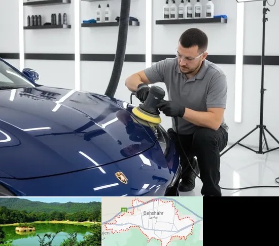 احیای رنگ خودرو در بهشهر