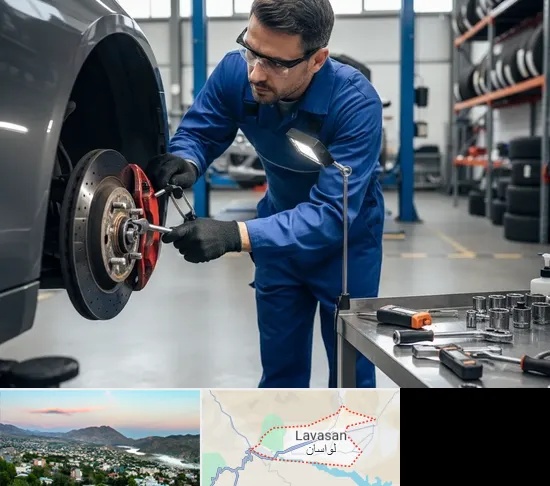 تعمیر ترمز خودرو در لواسان
