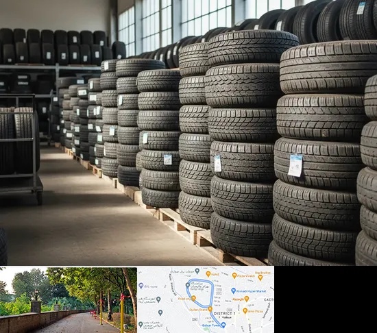 فروش لاستیک دست دوم در بلوار گیلان رشت