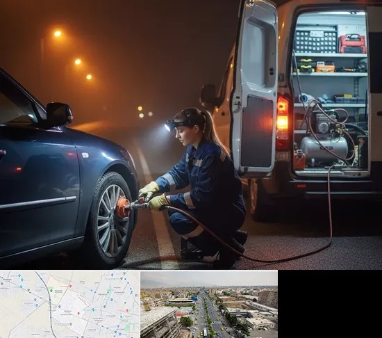 آپاراتی سیار در حصارک کرج