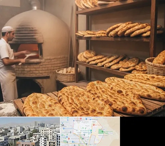 نانوایی در منطقه 14 تهران