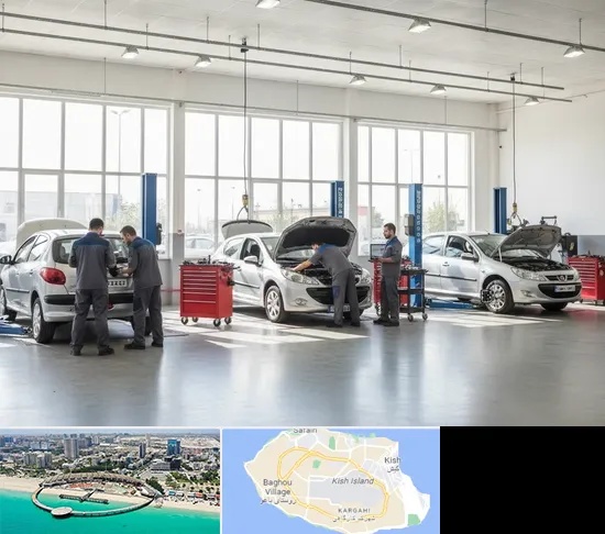تعمیرگاه پژو در کیش