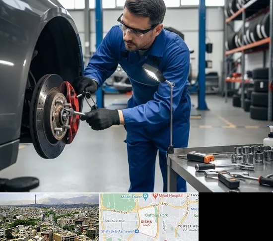 تعمیر ترمز خودرو در گیشا
