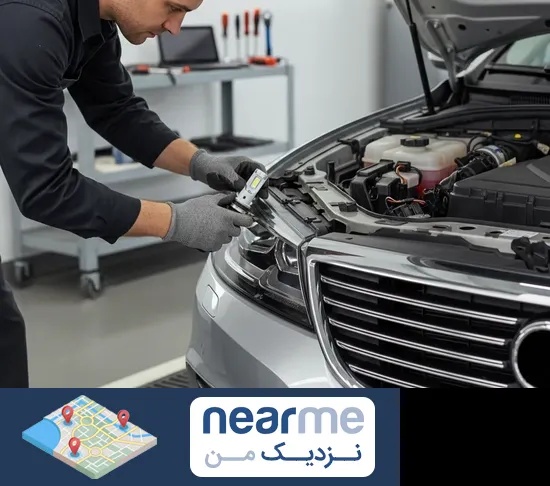 هدلایت خودرو در نزدیک من