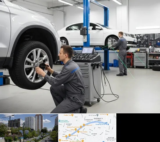 بالانس و تنظیم فرمان در اندرزگو